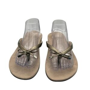 Vionic Women's Gold Bow Sandals
